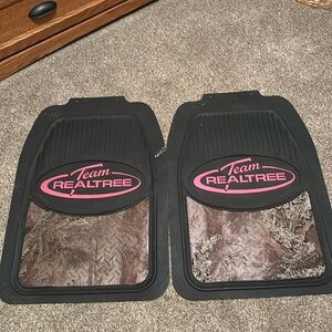 Real tree car mats